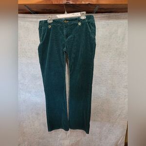 Yuka Teal Corduroy Pants